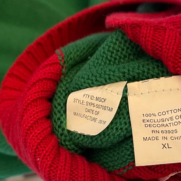 Vintage ugly sweater size XL - Picture 7 of 8